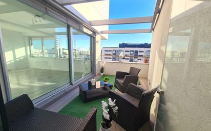 Terrace of Attic to rent in  Madrid Capital  with Air Conditioner, Heating and Terrace