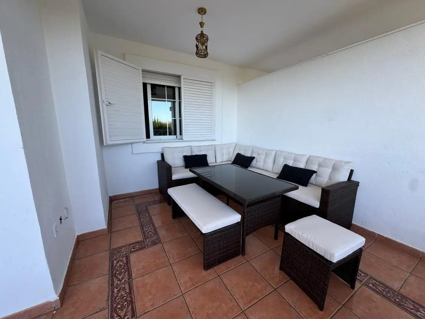 Terrasse von Wohnung zum Verkauf in Marbella mit Klimaanlage, Terrasse und Balkon