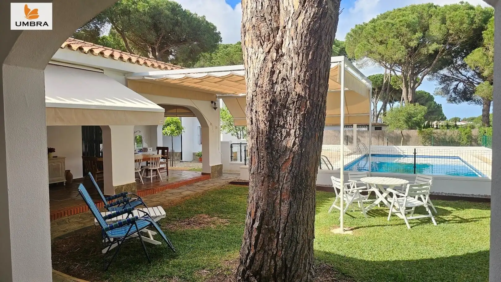 Jardí de Casa o xalet en venda en Chiclana de la Frontera amb Aire condicionat, Calefacció i Jardí privat