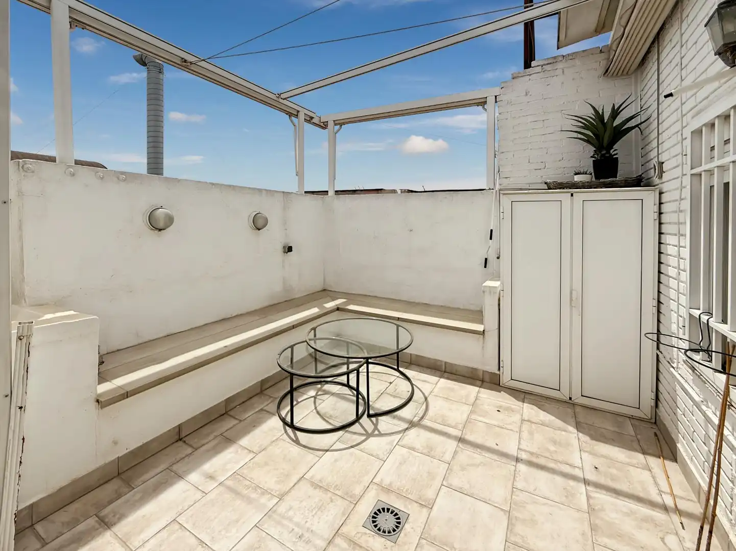 Terraza de Ático de alquiler en Madrid con Aire acondicionado, Calefacción y Terraza