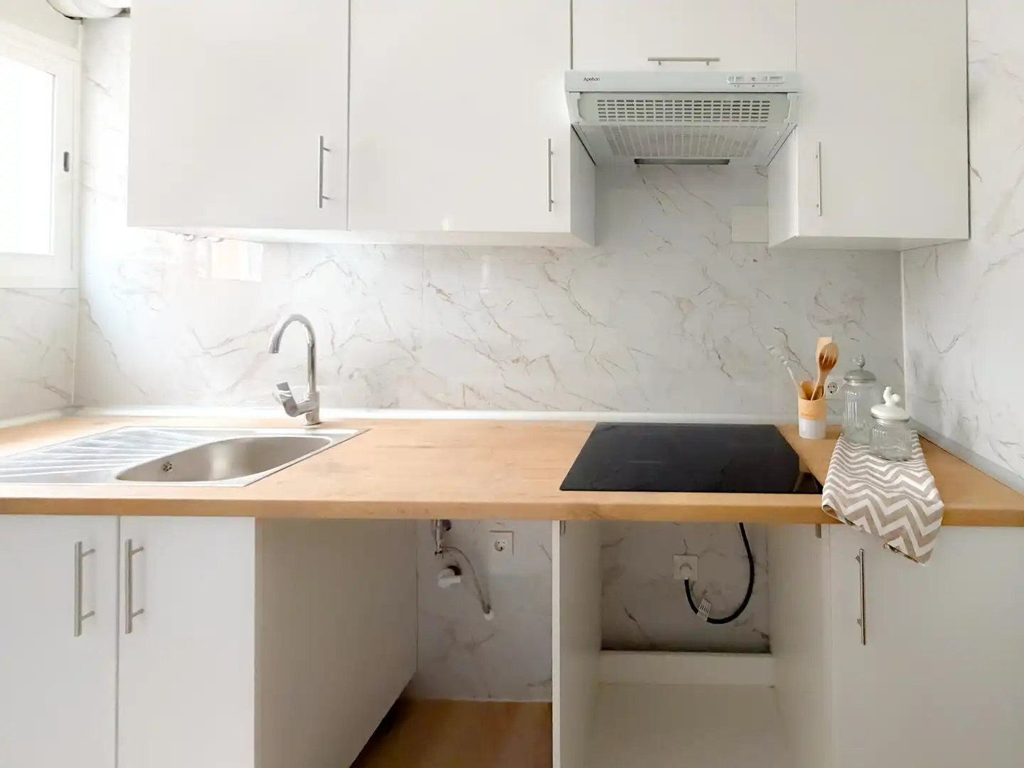 Cocina de Piso en venta en Madrid con Amueblado