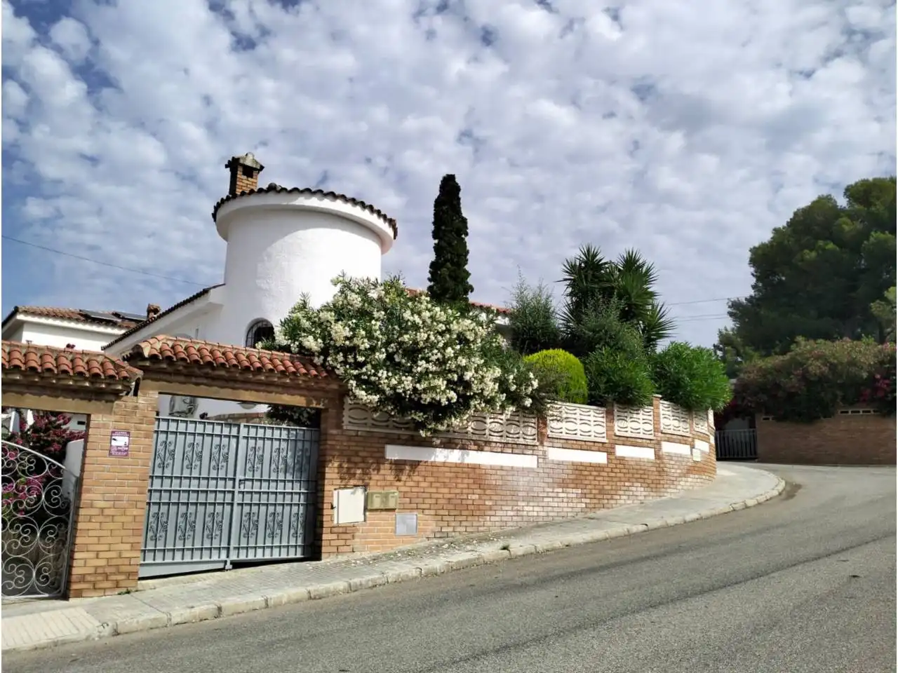 Exterior view of Houses for sale in Mont-roig del Camp  with Air Conditioner, Private garden and Furnished