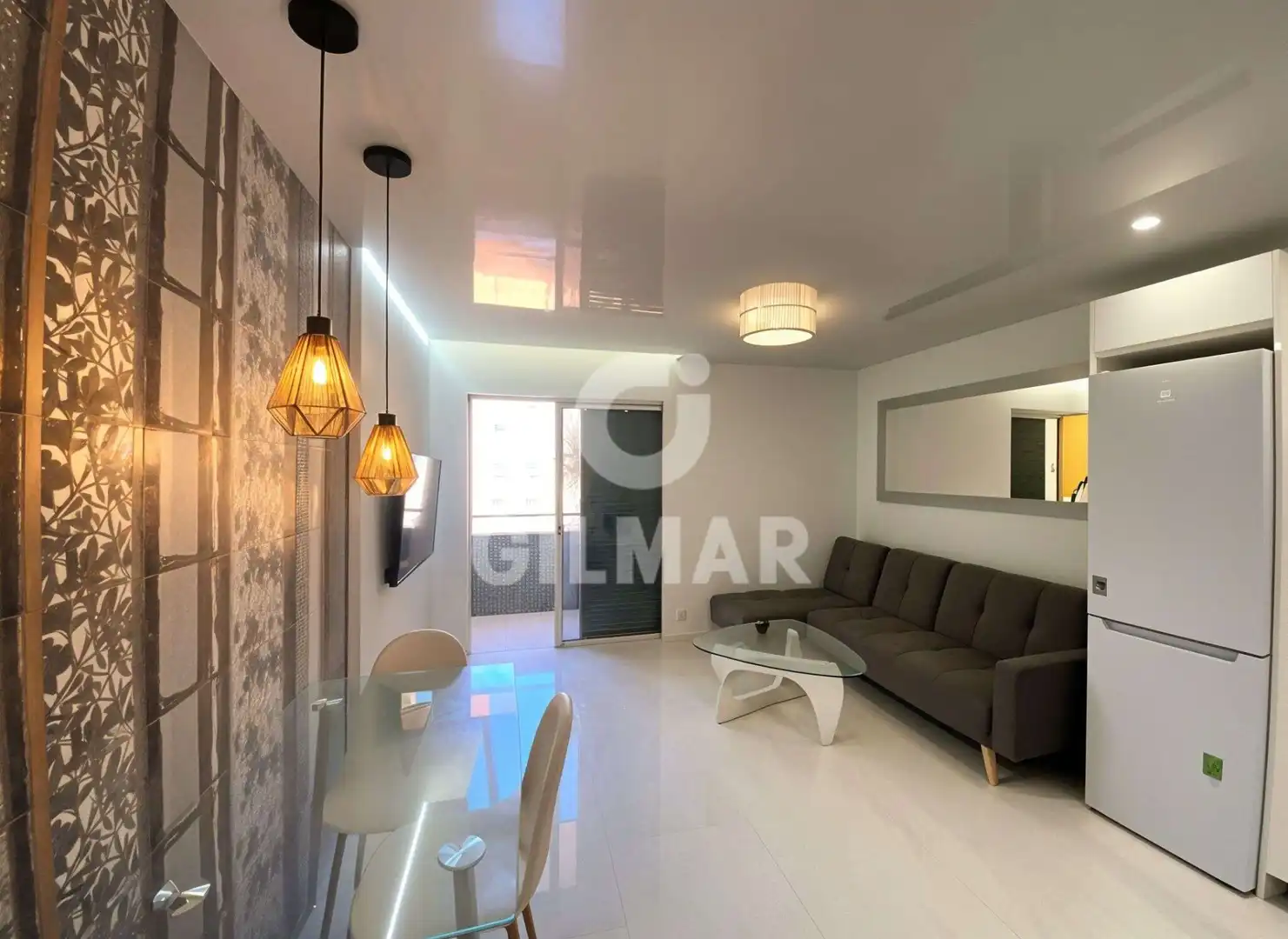 Sala de estar de Piso en venta en Arona con Amueblado y Balcón