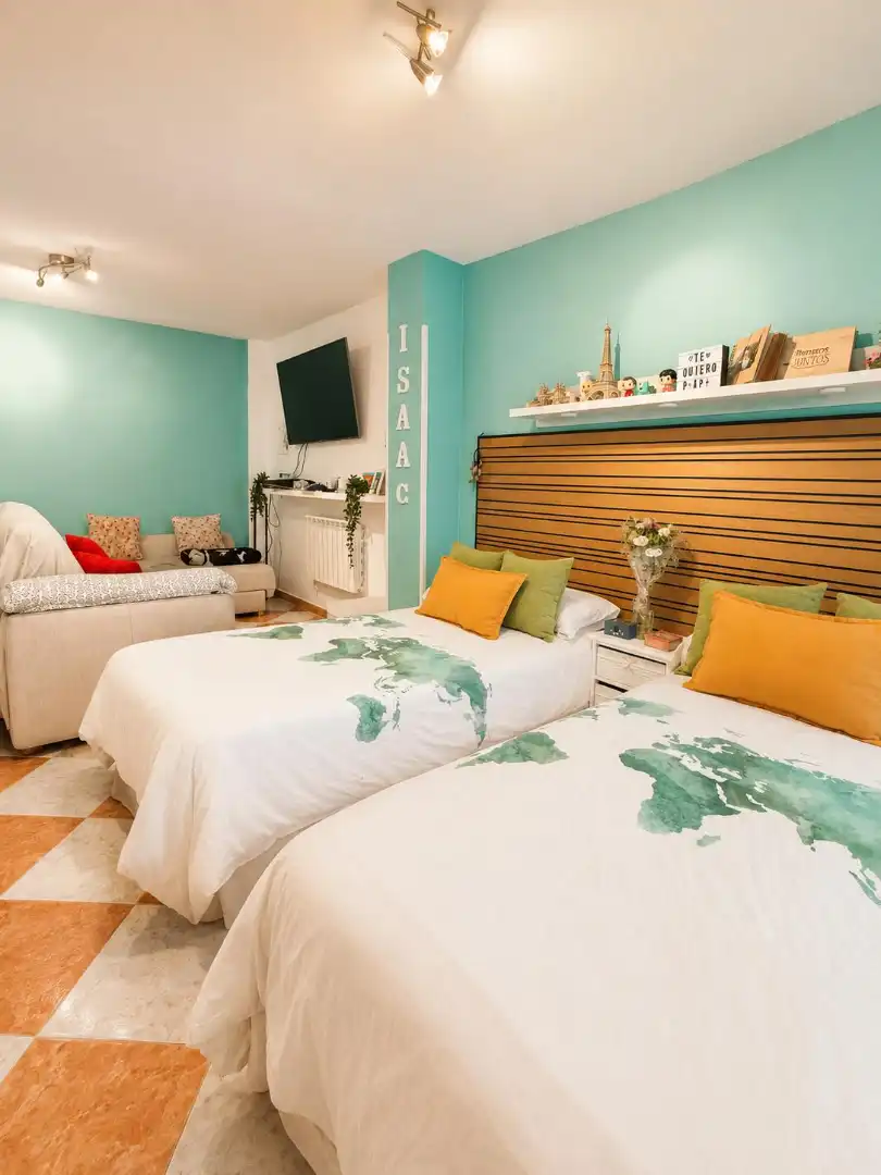Bedroom of Flat for sale in Mejorada del Campo  with Air Conditioner, Heating and Terrace