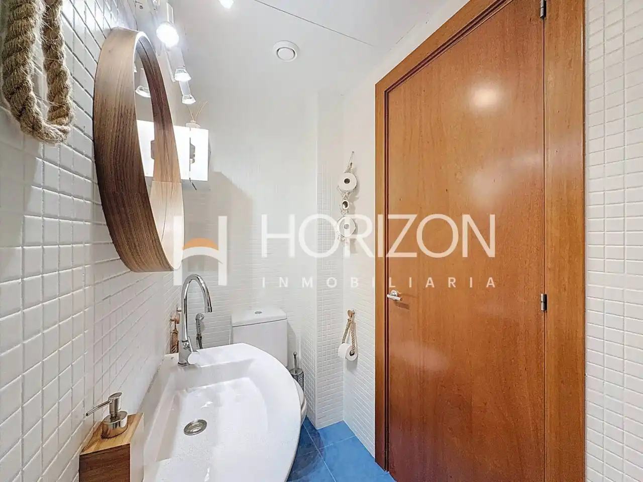Badezimmer von Wohnung zum Verkauf in Barcelona mit Klimaanlage, Heizung und Möbliert