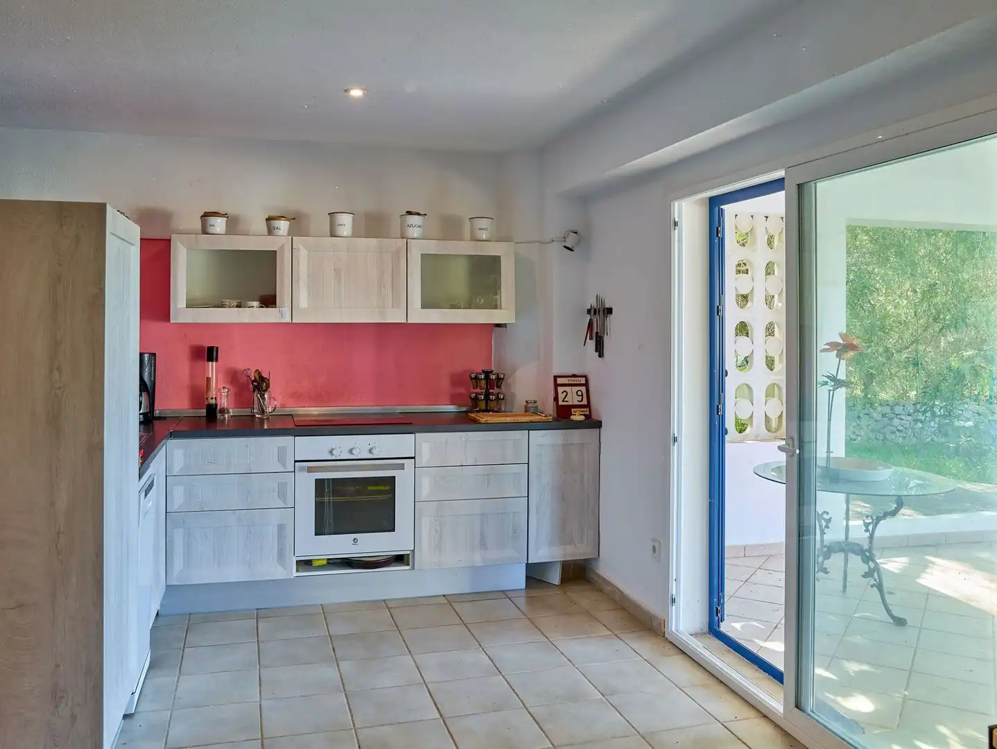 Kitchen of Houses for sale in Sant Josep de sa Talaia  with Air Conditioner, Heating and Private garden