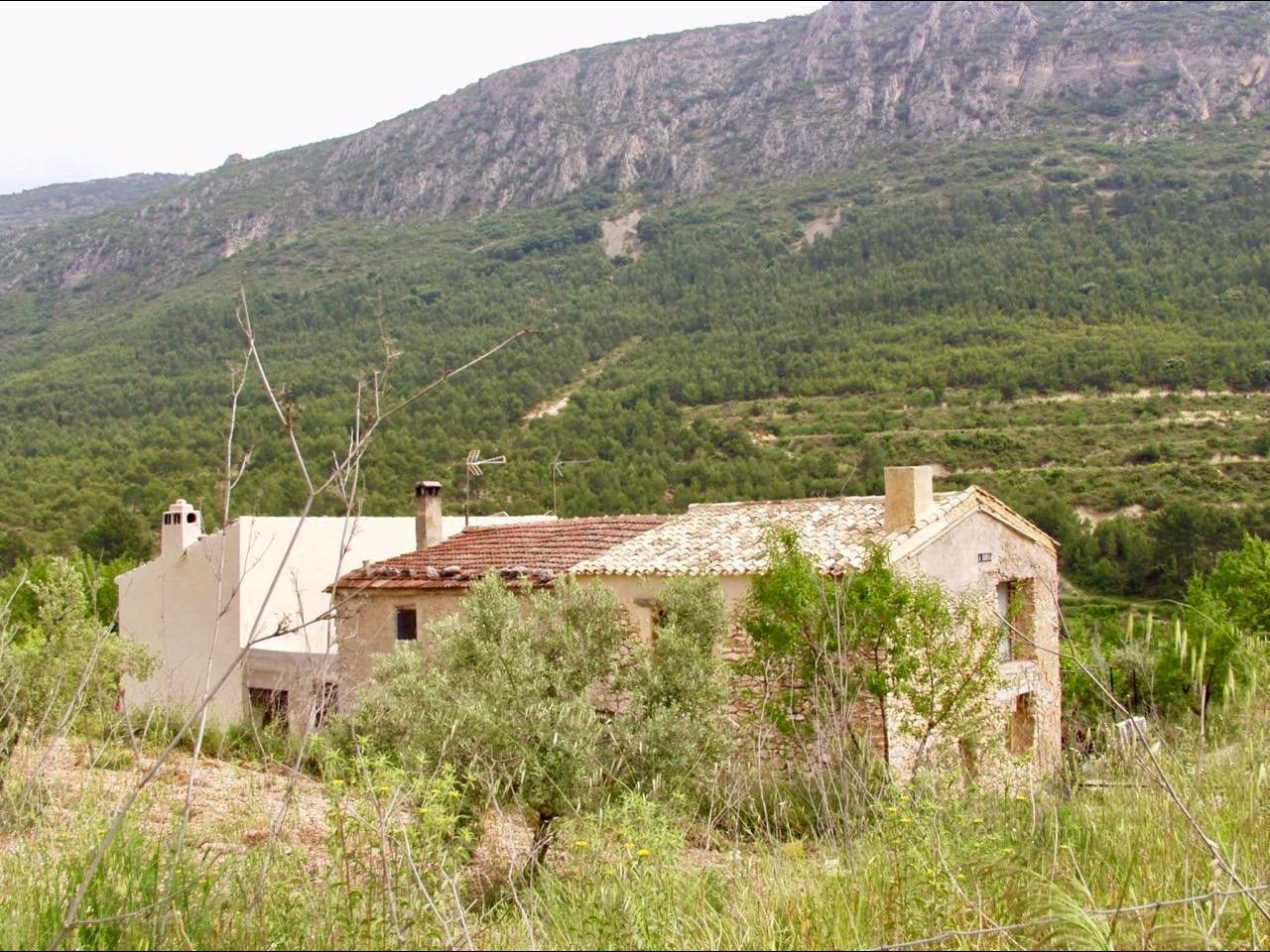 Exterior view of Country house for sale in Benimantell  with Private garden and Terrace