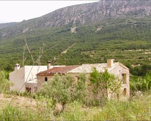 Exterior view of Country house for sale in Benimantell  with Private garden and Terrace