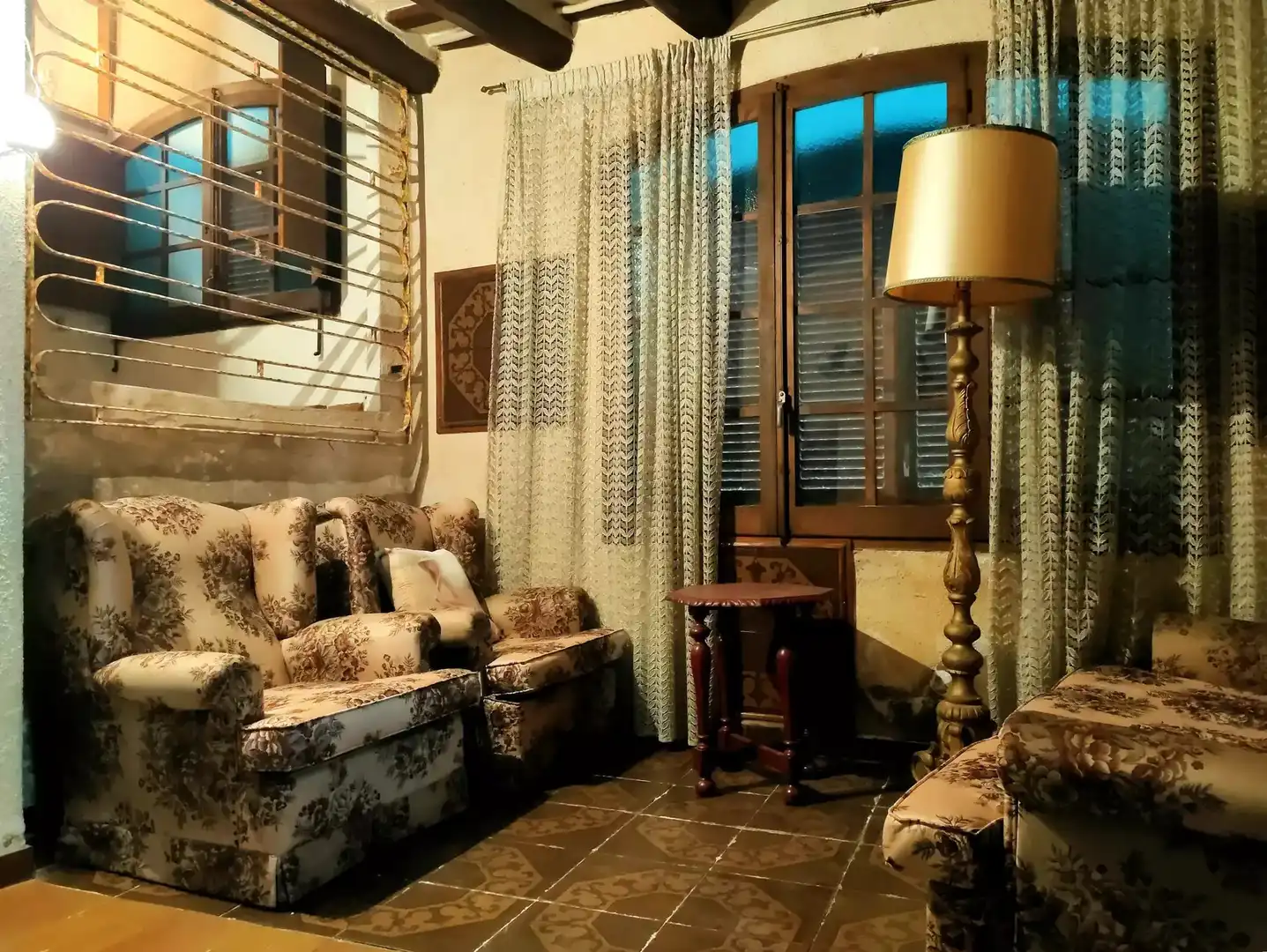Sala de estar de Piso en venta en Hostalric