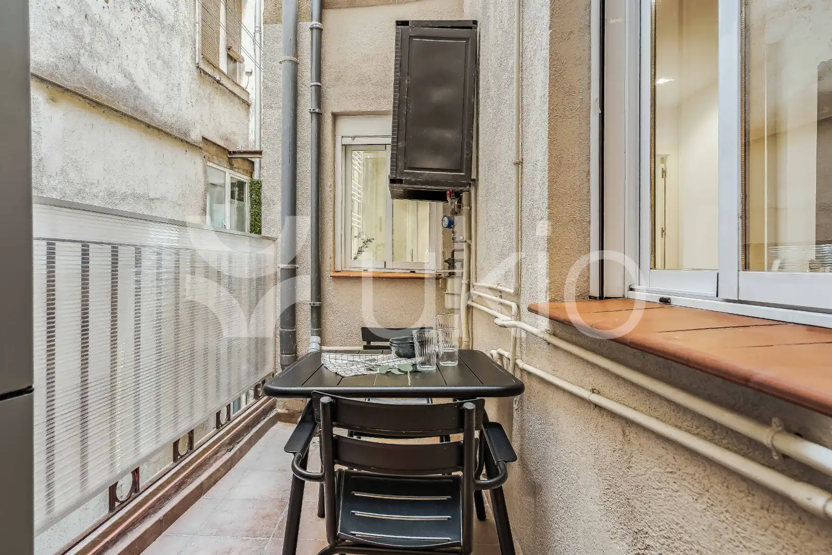 Terrasse von Wohnungen zur Miete in Madrid mit Klimaanlage, Heizung und Möbliert
