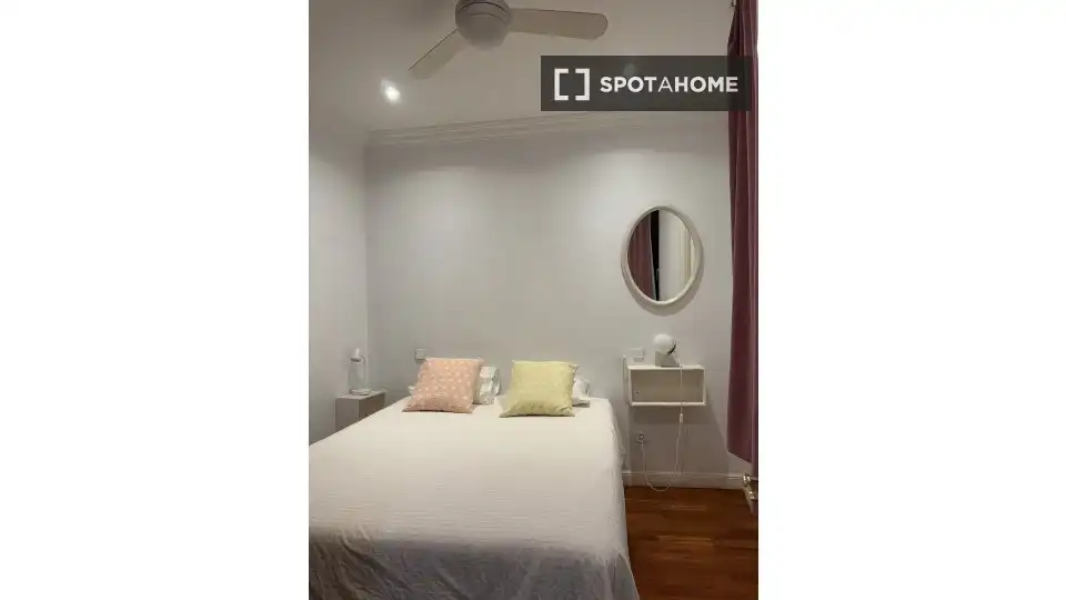 Habitación de Apartamento para compartir en Coslada con Aire acondicionado, Calefacción y Terraza