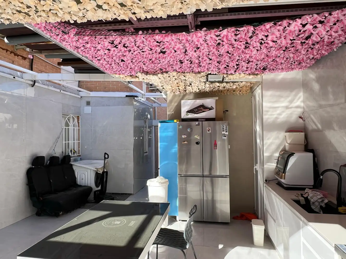 Terraza de Casa o chalet en venta en Rivas-Vaciamadrid con Aire acondicionado, Calefacción y Jardín privado