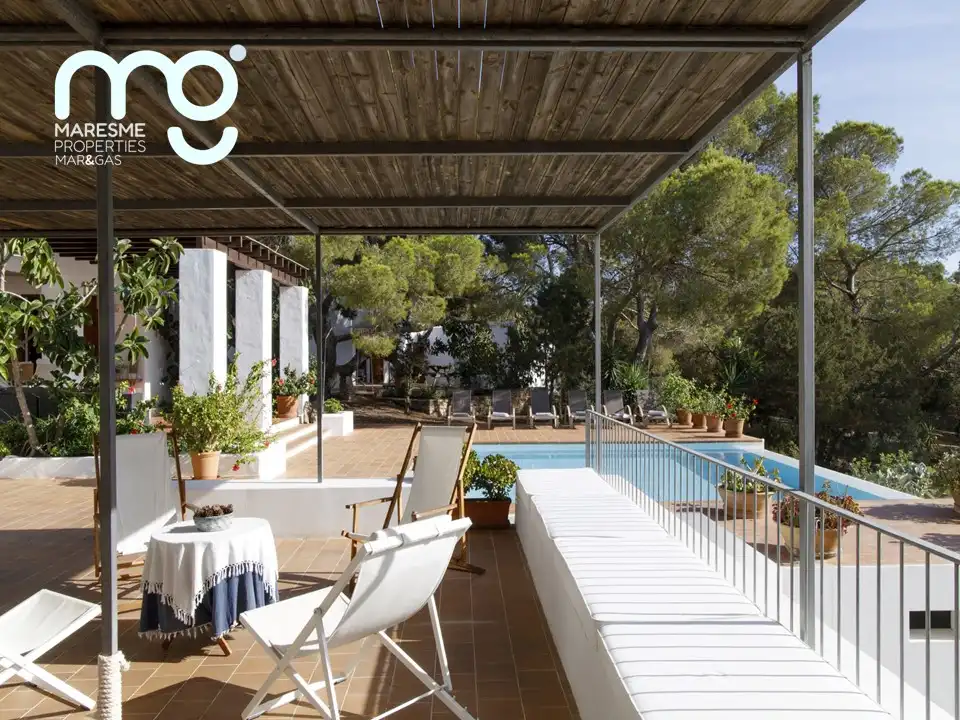 Terrace of Country homes for sale in Andratx  with Air Conditioner, Heating and Private garden
