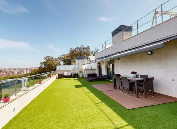 Terrace of Attic for sale in Vigo   with Heating, Parquet flooring and Terrace