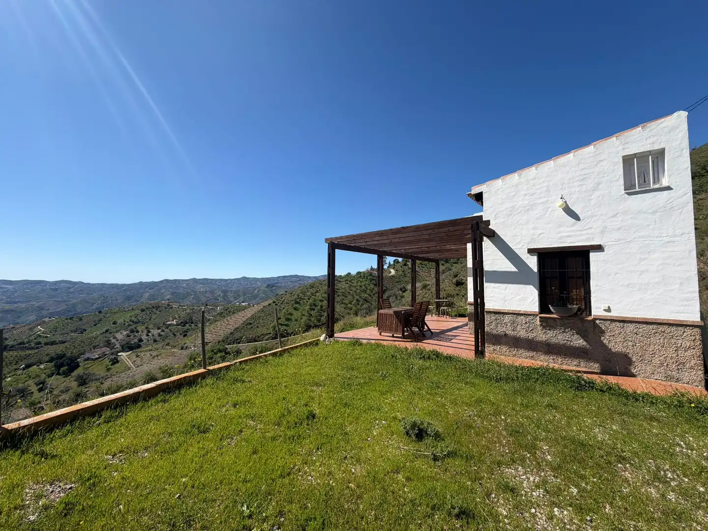 Terrace of Country homes for sale in Viñuela  with Private garden