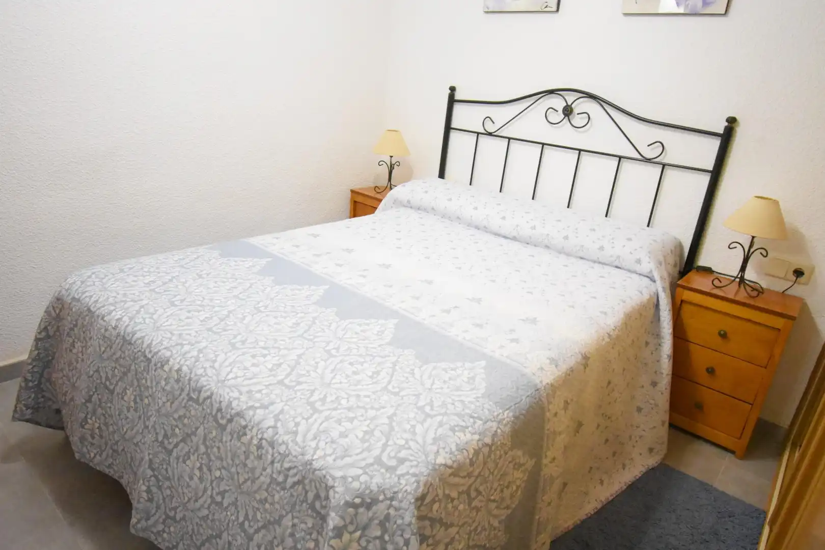 Bedroom of Flat for rent in El Campello  with Air Conditioner, Private garden and Terrace
