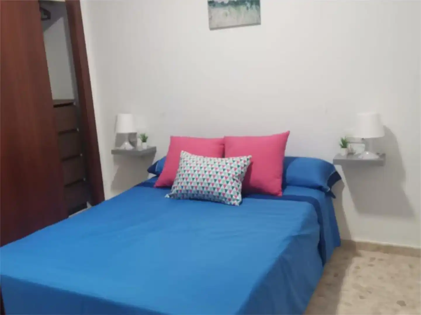 Dormitori de Apartament de lloguer en Rota amb Moblat