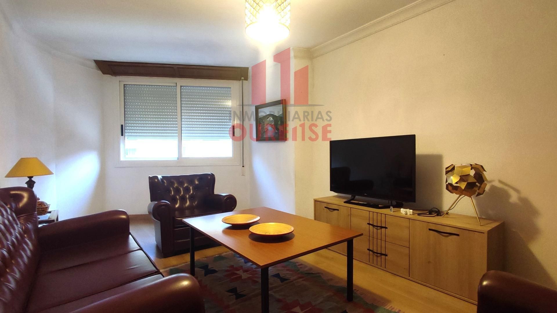 Sala de estar de Piso de alquiler en Ourense Capital  con Calefacción y Balcón