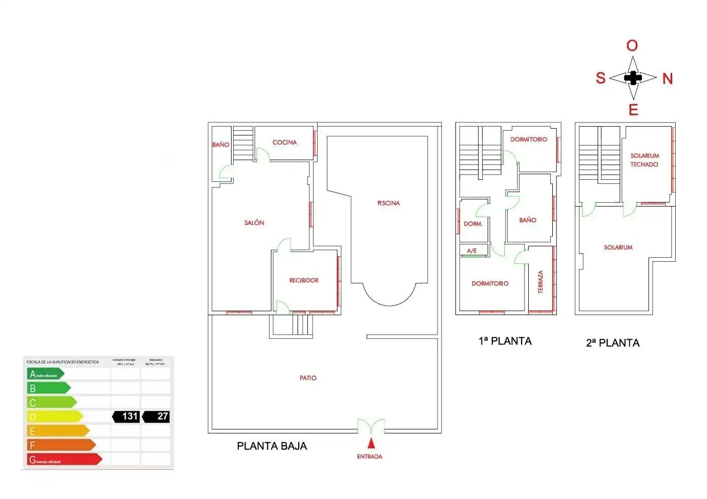 Houses for sale in Rojales  with Private garden, Terrace and Swimming Pool