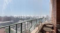Terrace of Flat for sale in  Madrid Capital  with Heating and Terrace