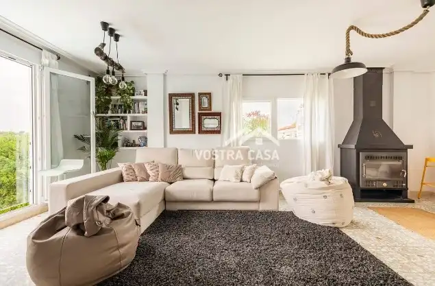 Sala d'estar de Casa o xalet de lloguer en Torrent amb Jardí privat i Piscina