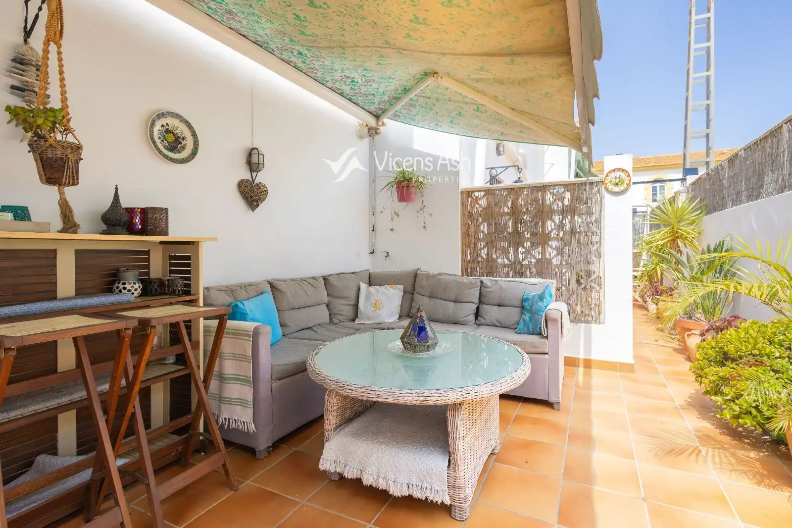 Terraza de Apartamento en venta en Jávea / Xàbia con Jardín privado y Terraza