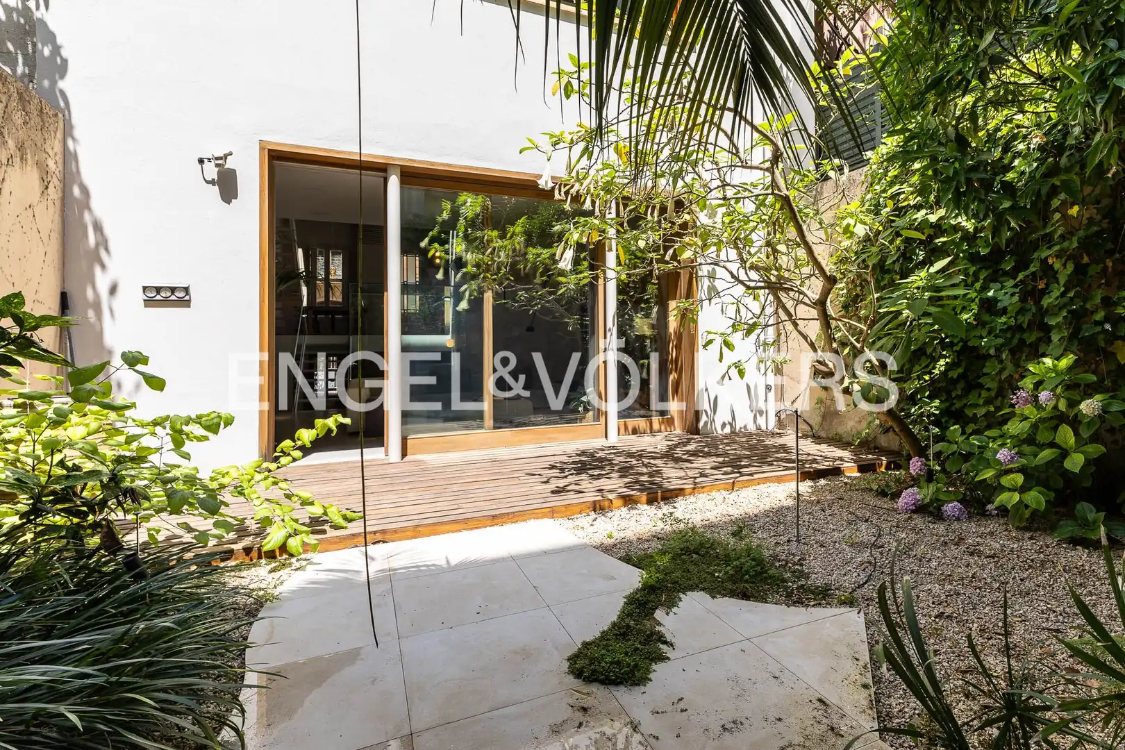 Terrace of Houses for rent in Barcelona  with Air Conditioner, Heating and Private garden