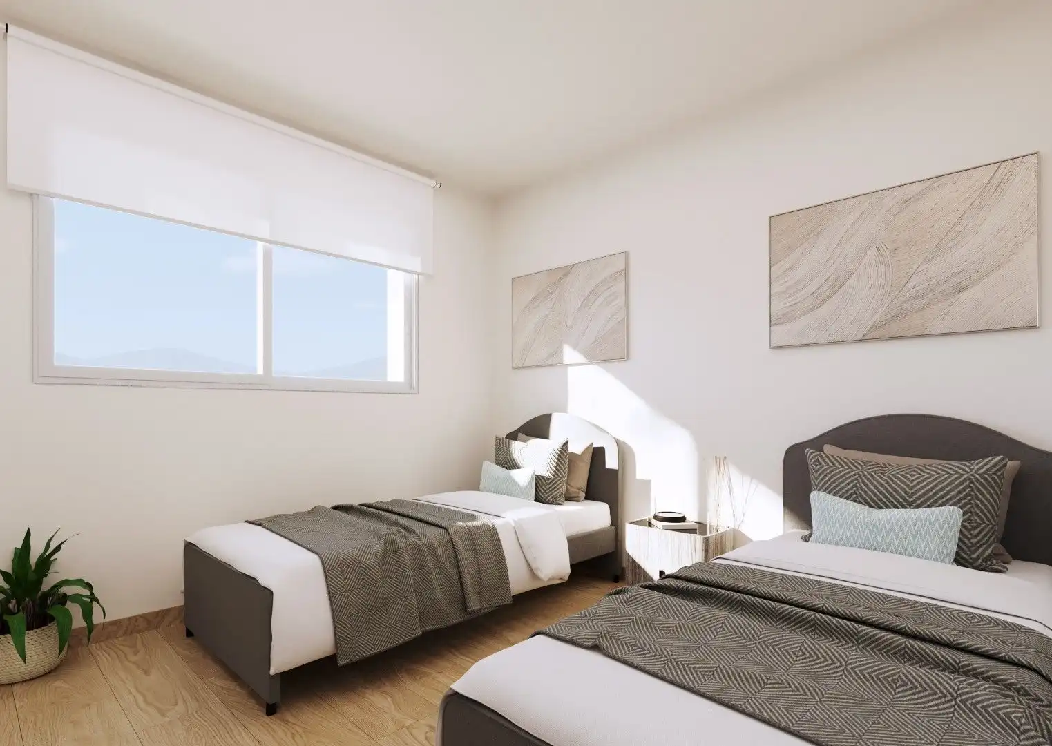 Habitación de Apartamento en venta en Cartagena con Aire acondicionado, Calefacción y Jardín privado