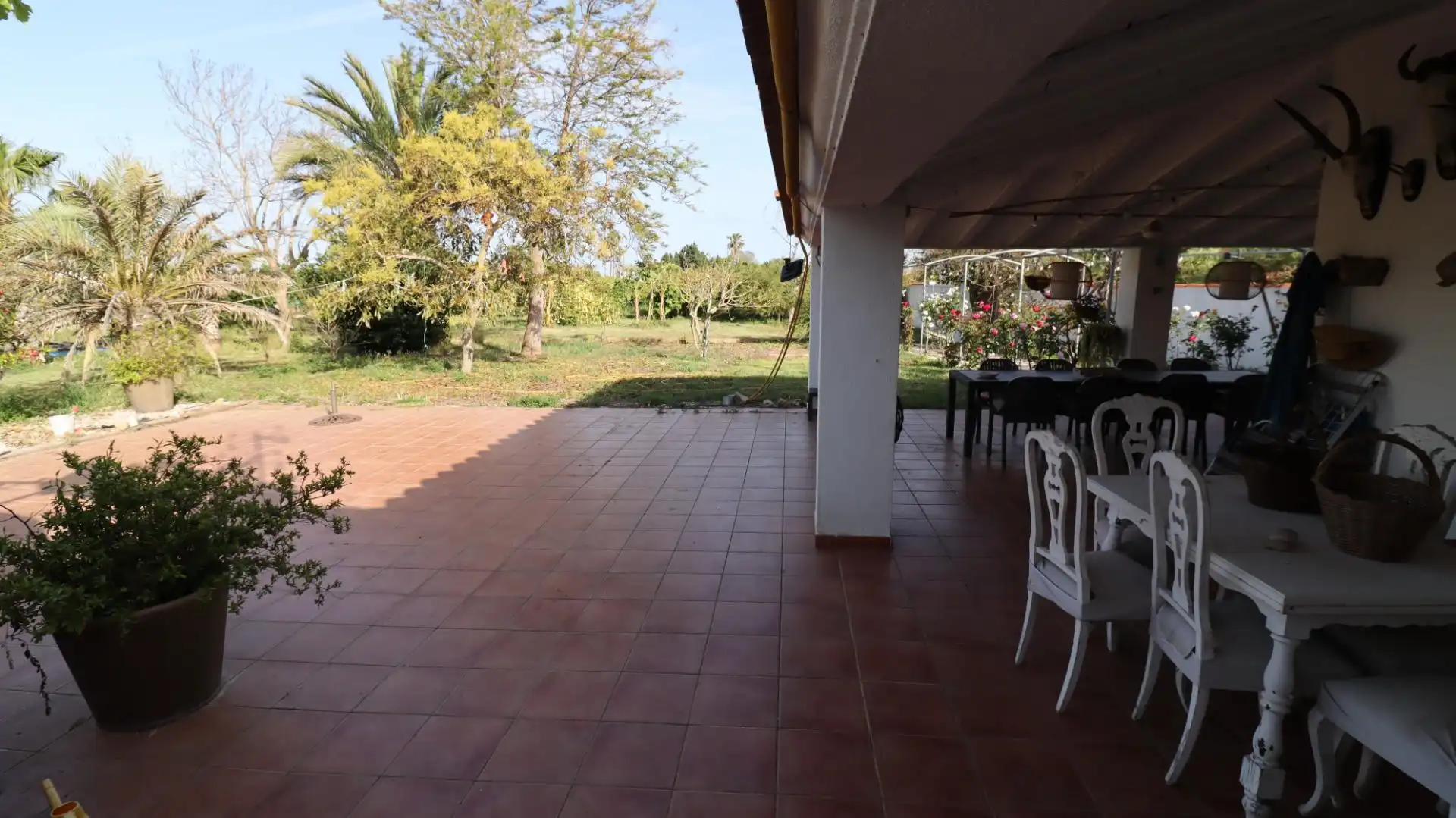 Terrassa de Finca rústica en venda en Alcanar amb Jardí privat i Piscina comunitària