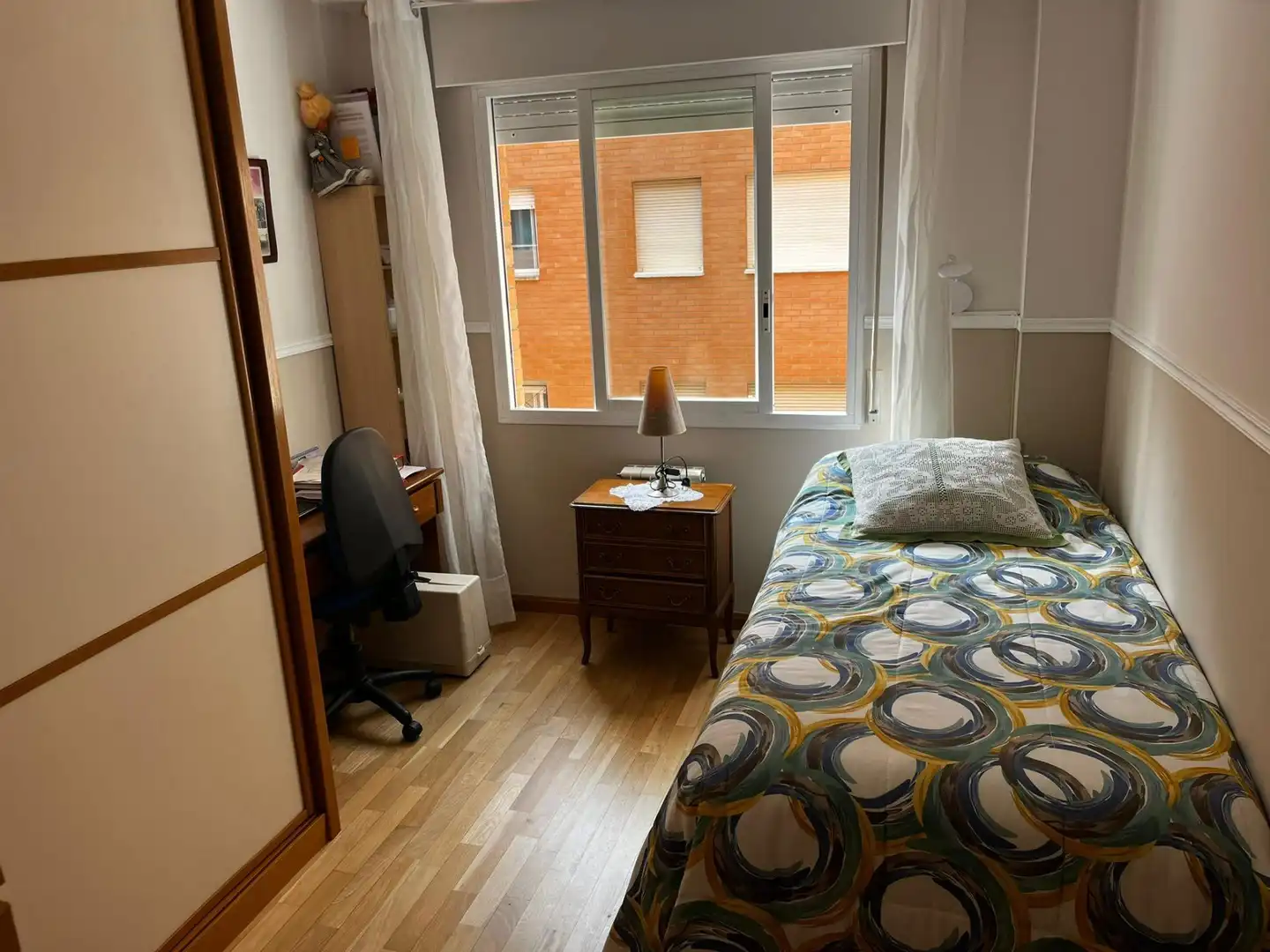 Bedroom of Flat for sale in Zaragoza  with Air Conditioner, Heating and Storage room