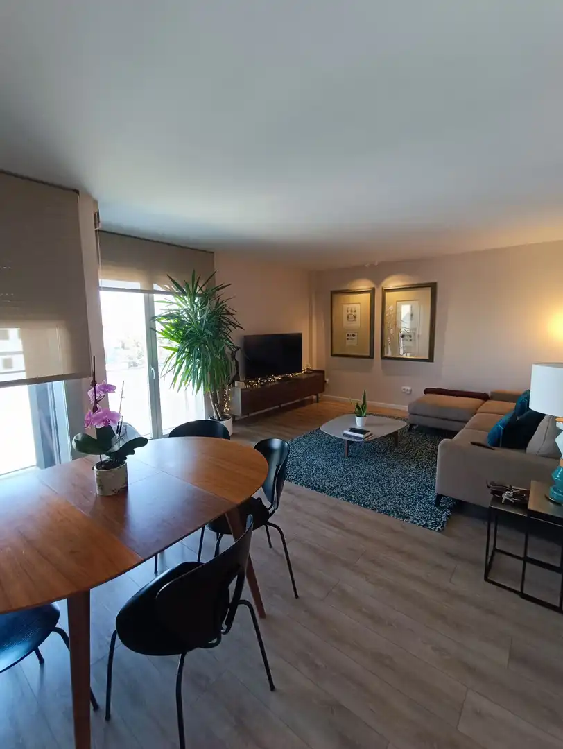 Living room of Flat for sale in Zaragoza  with Air Conditioner, Heating and Terrace