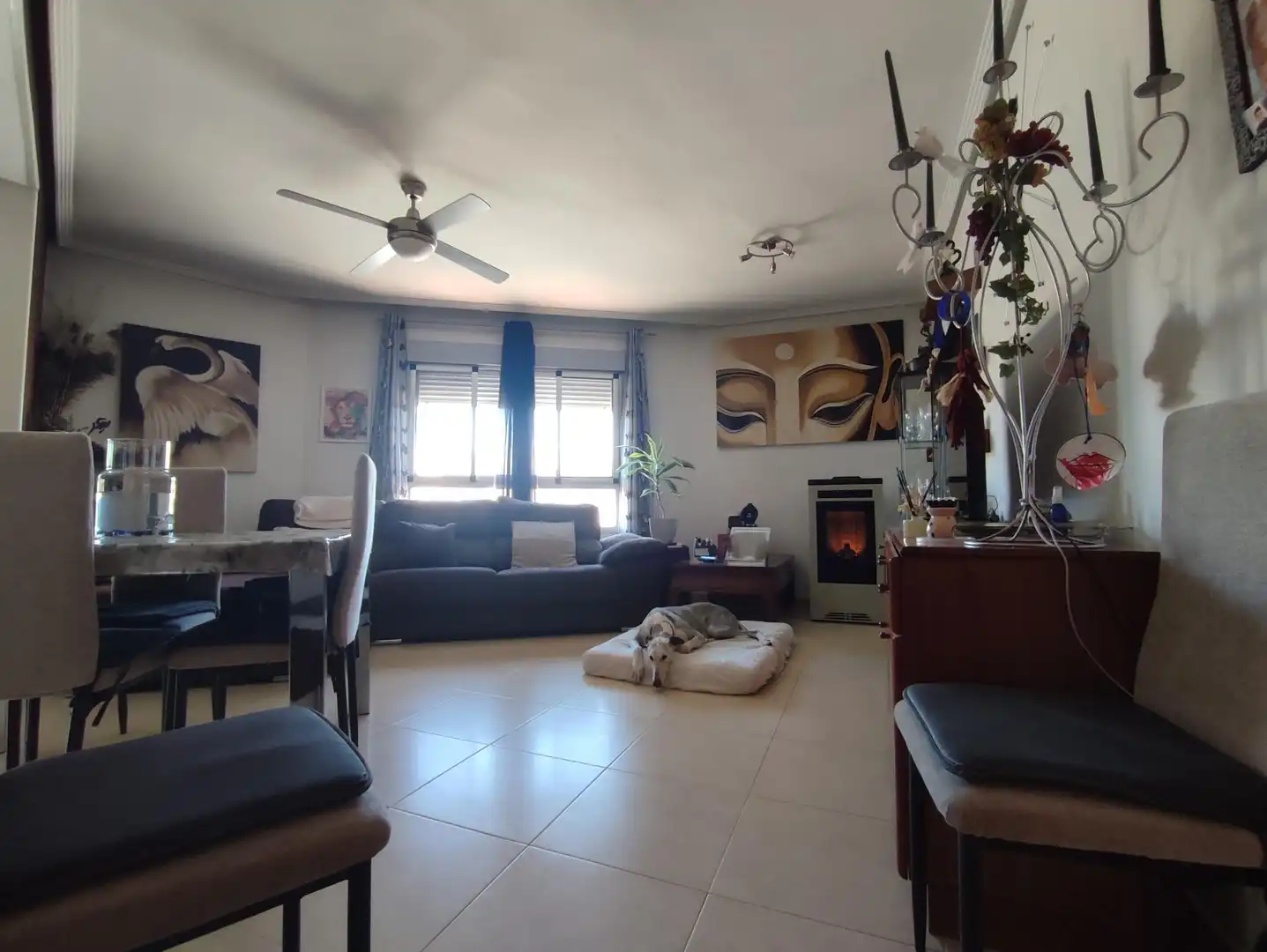 Living room of Flat for sale in Sax  with Storage room and Community pool