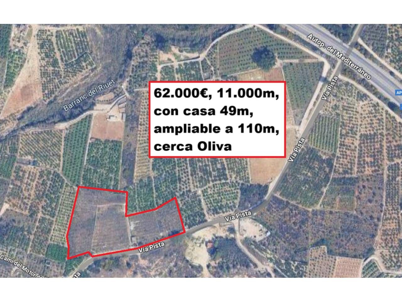 Land for sale in Oliva