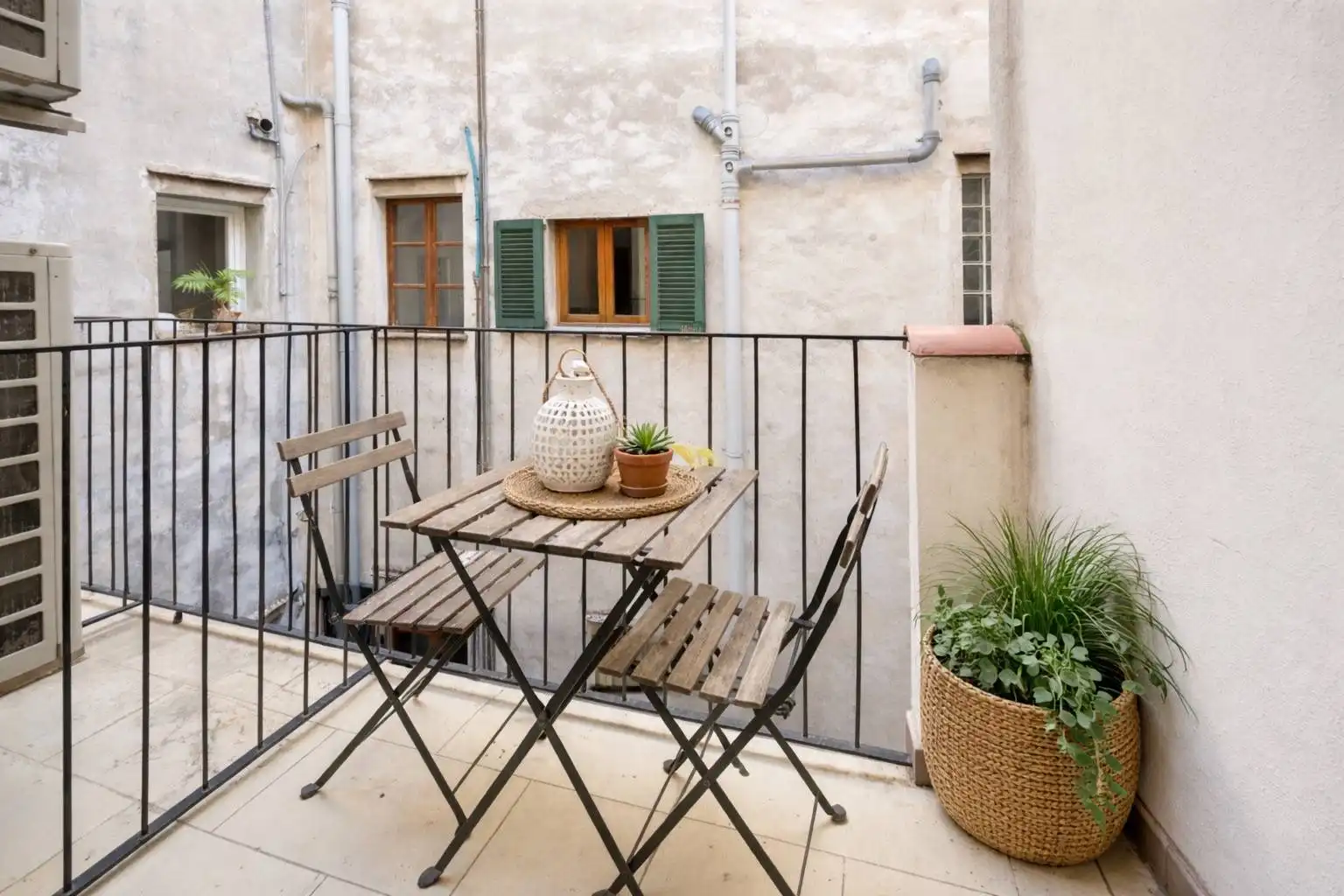 Terrasse von Wohnung zum Verkauf in  Palma de Mallorca mit Klimaanlage, Heizung und Möbliert