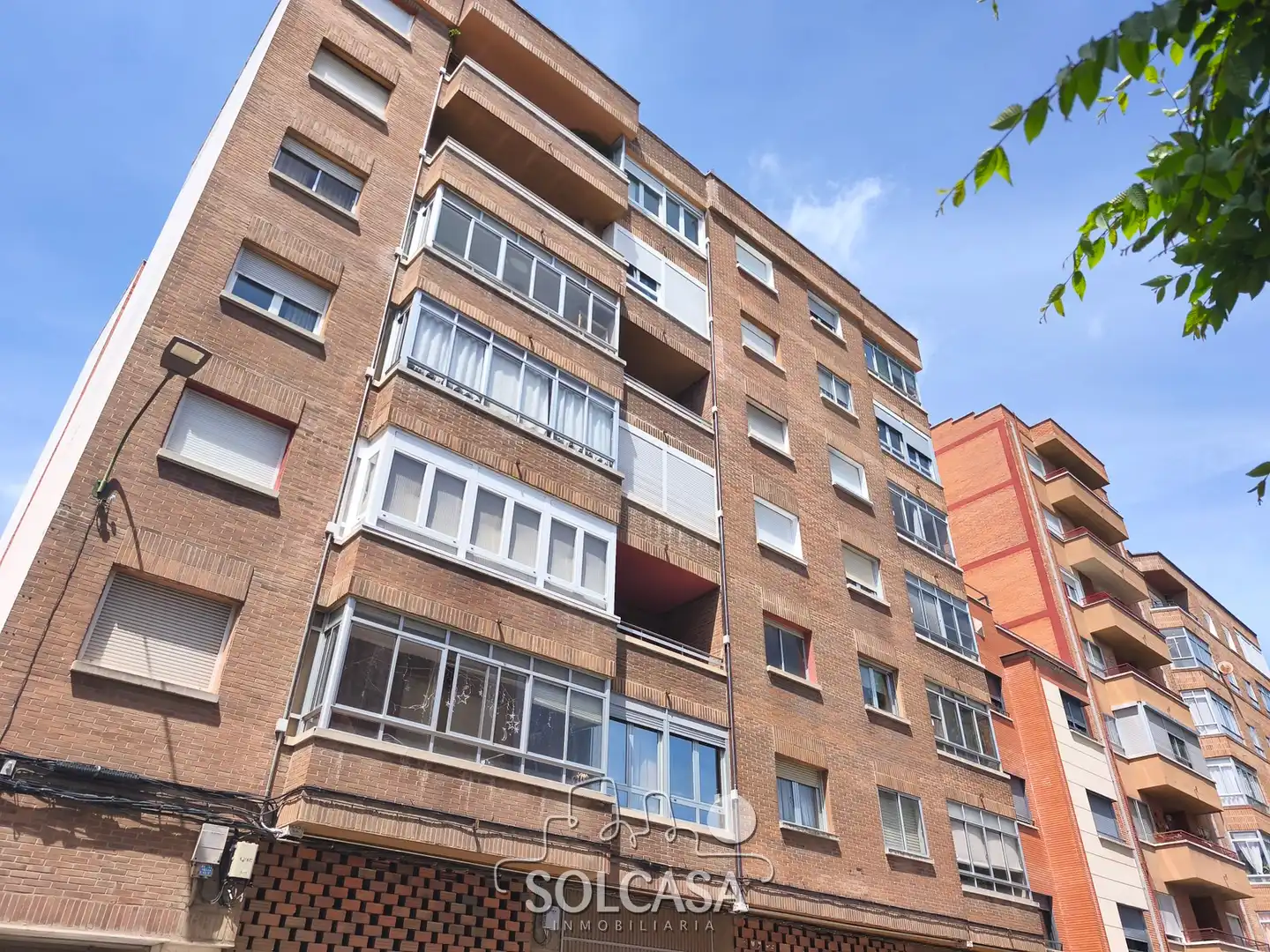 Exterior view of Flat for sale in Valladolid  with Heating, Parquet flooring and Balcony