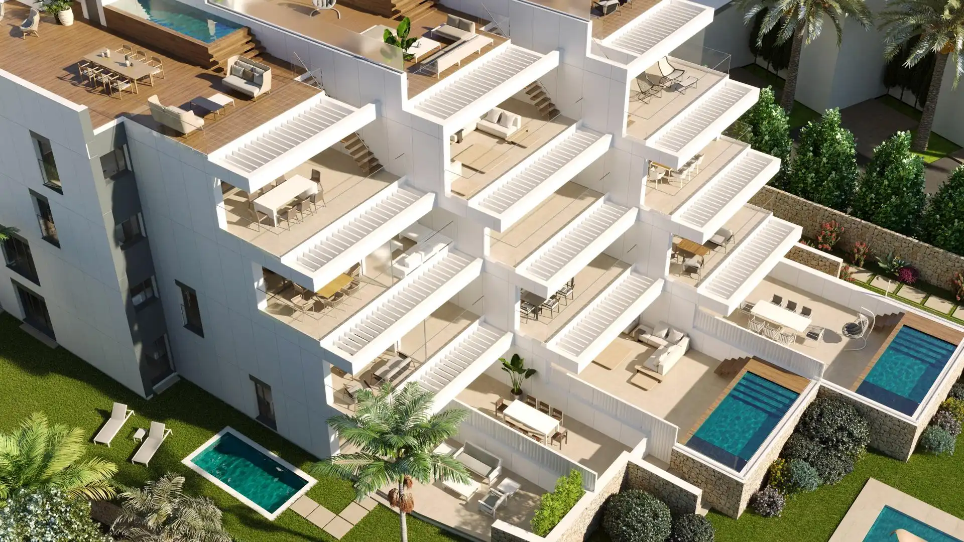 Àtic amb piscina en venda a Las Marinas / Les Marines, imagen 3