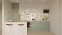 Kitchen of Flat for sale in  Barcelona Capital  with Air Conditioner, Heating and Balcony