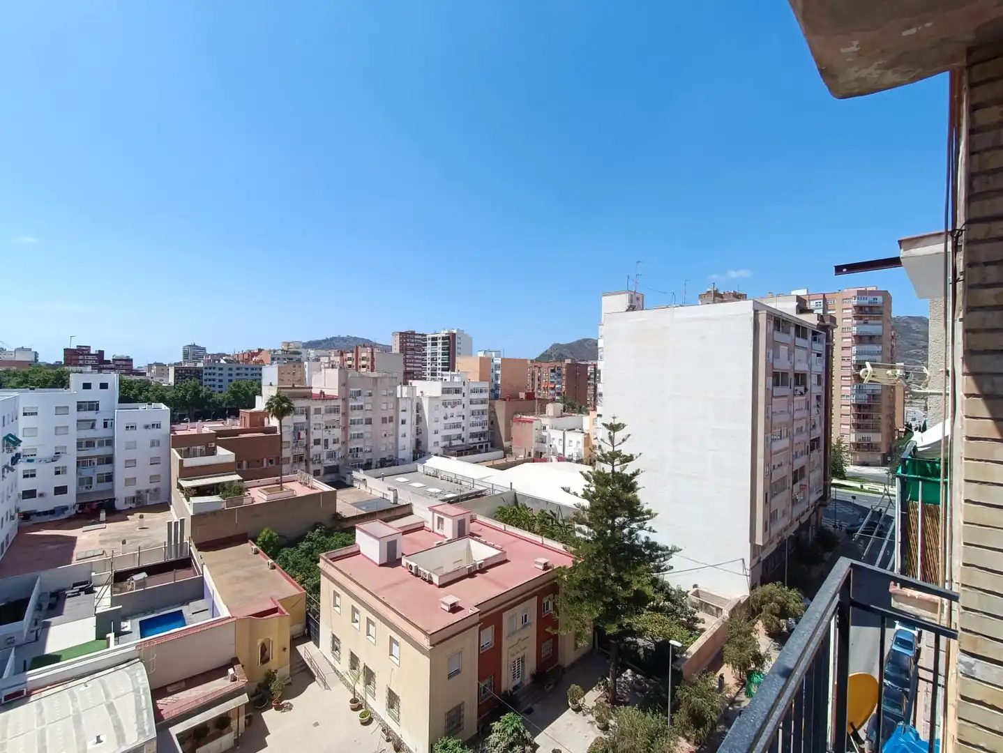 Exterior view of Flat for rent in Cartagena  with Furnished and Balcony