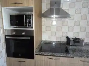 Küche von Wohnung zur Miete in Gijón  mit Heizung, Parkett und Möbliert