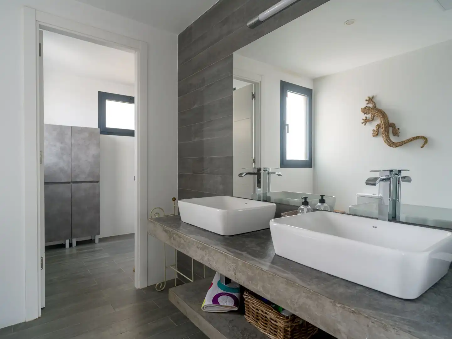 Baño de Casa o chalet en venta en La Oliva con Jardín privado, Terraza y Trastero