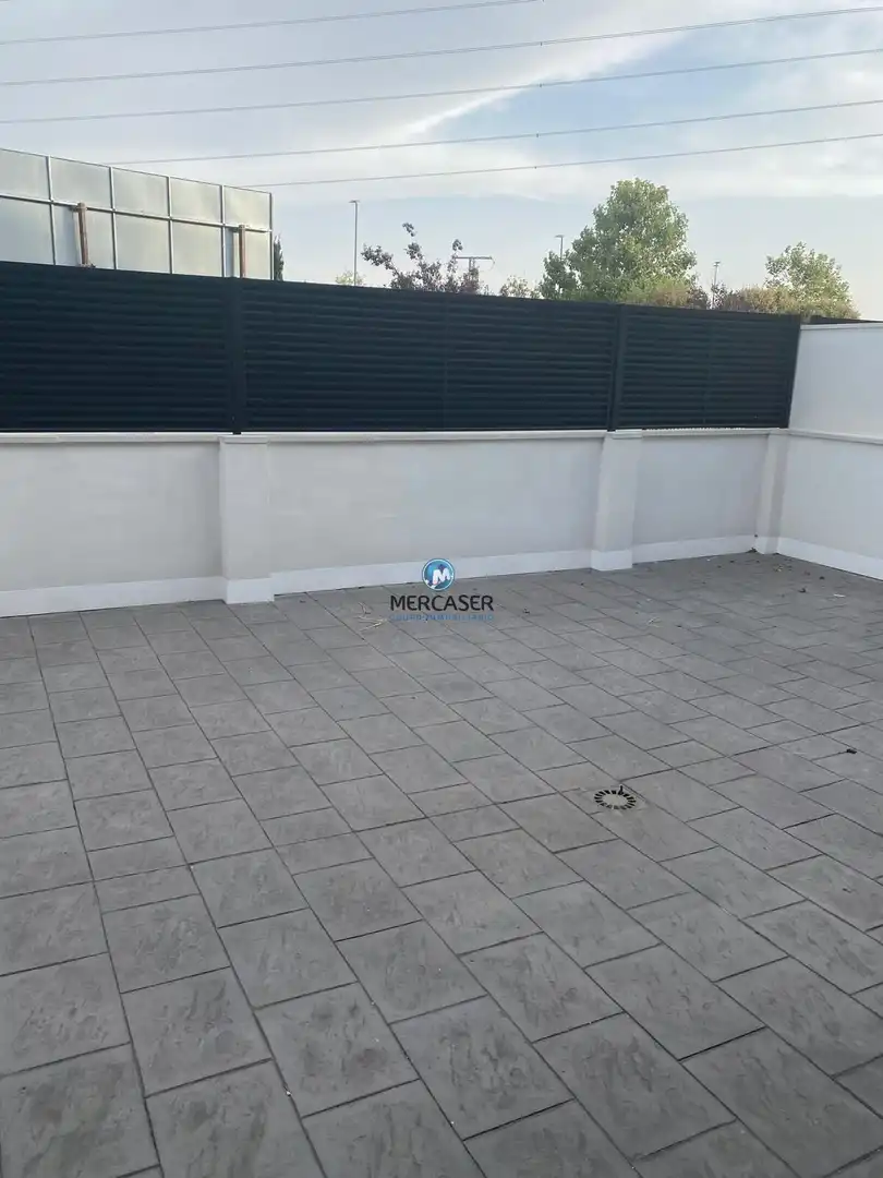 Terrace of Flat for rent in Meco  with Storage room and Community pool