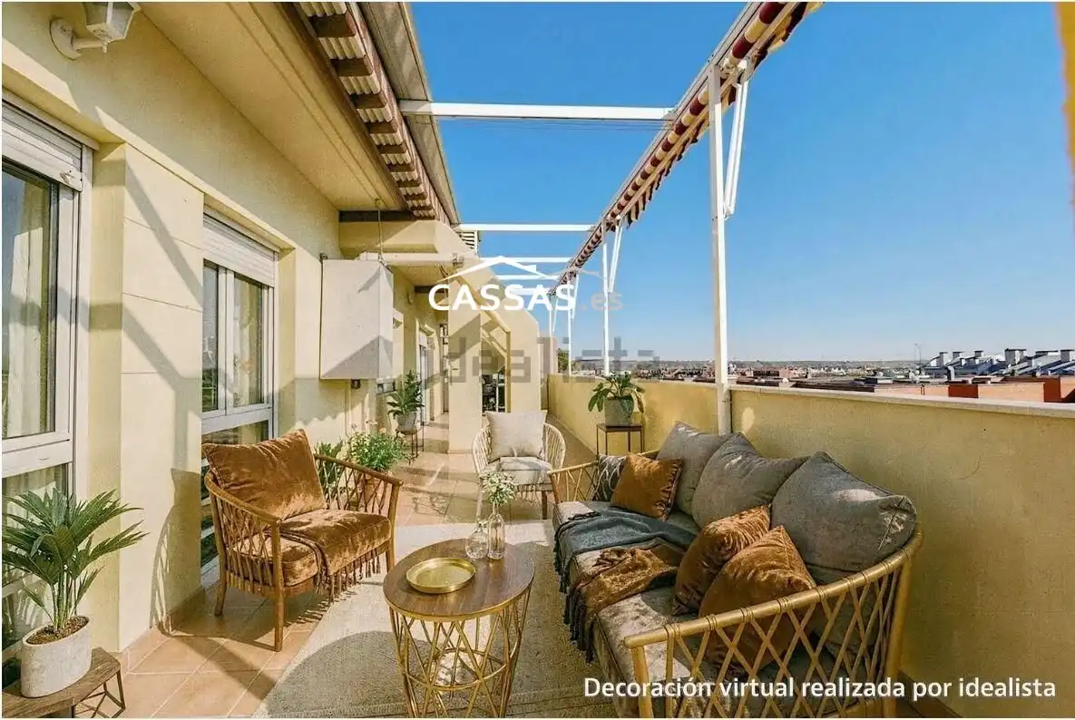Terraza de Ático en venta en Torrejón de Ardoz con Aire acondicionado, Calefacción y Terraza