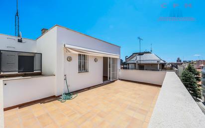 Exterior view of Attic to rent in  Madrid Capital  with Air Conditioner and Terrace