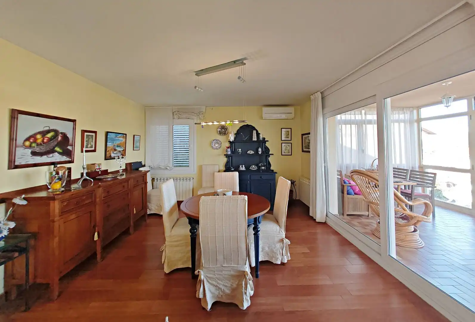 Dining room of Houses for sale in Creixell  with Air Conditioner, Heating and Terrace