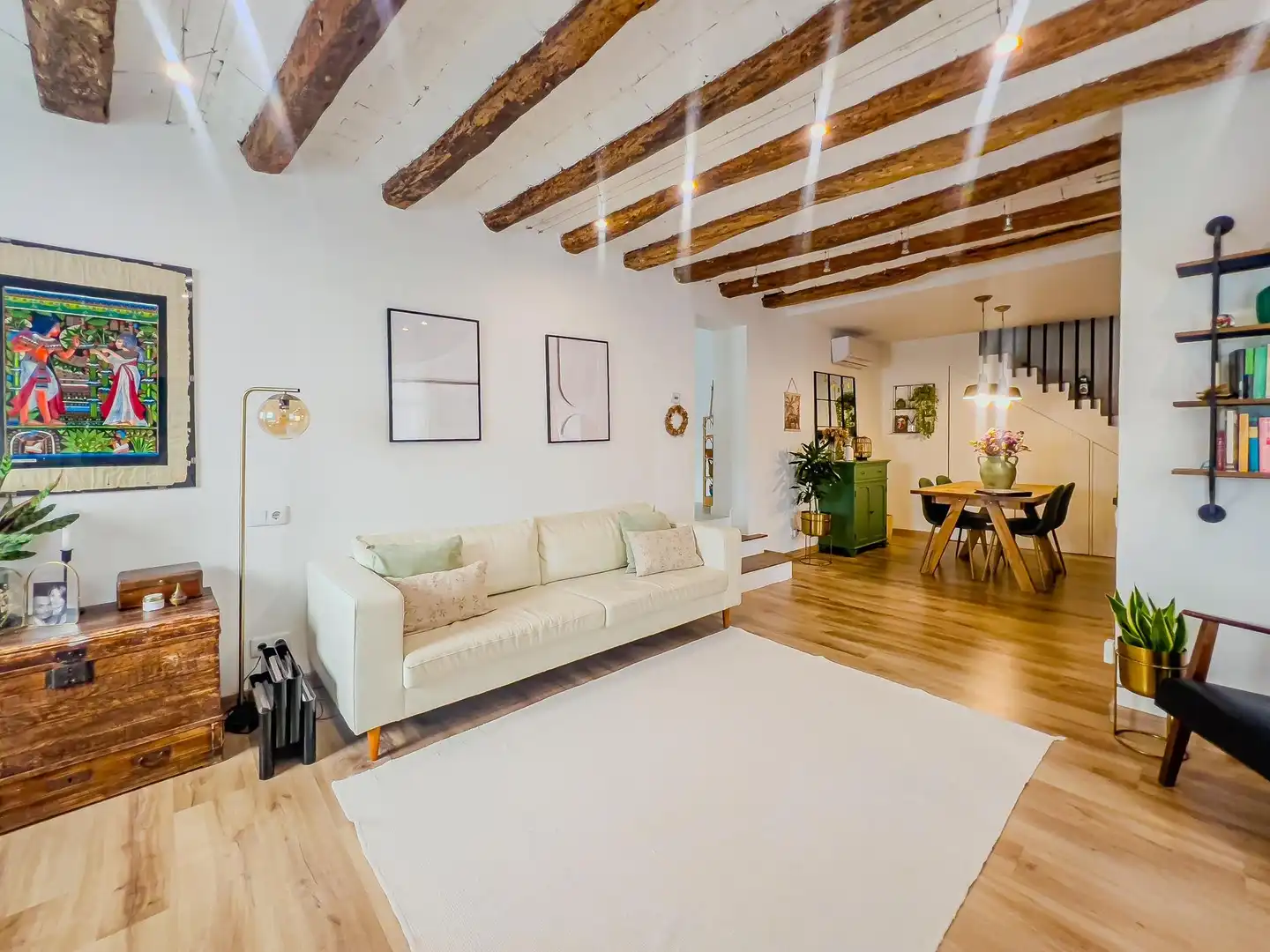 Sala de estar de Casa o chalet en venta en Molins de Rei con Aire acondicionado, Calefacción y Terraza