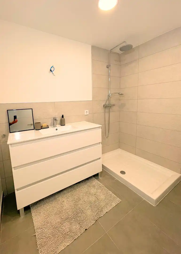Bany de Casa o xalet en venda en El Puerto de Santa María amb Terrassa, Moblat i Piscina comunitària
