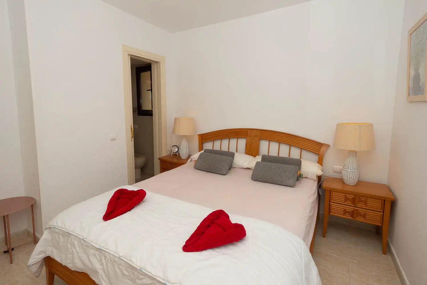 Bedroom of Apartments for sale in Calpe / Calp  with Air Conditioner, Terrace and Community pool