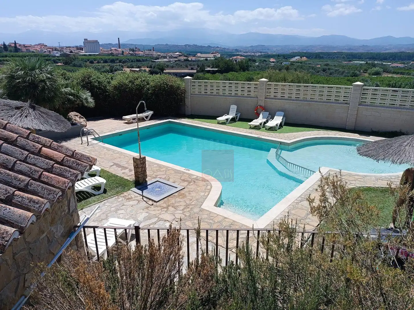 Piscina de Finca rústica en venta en Benalúa, Granada