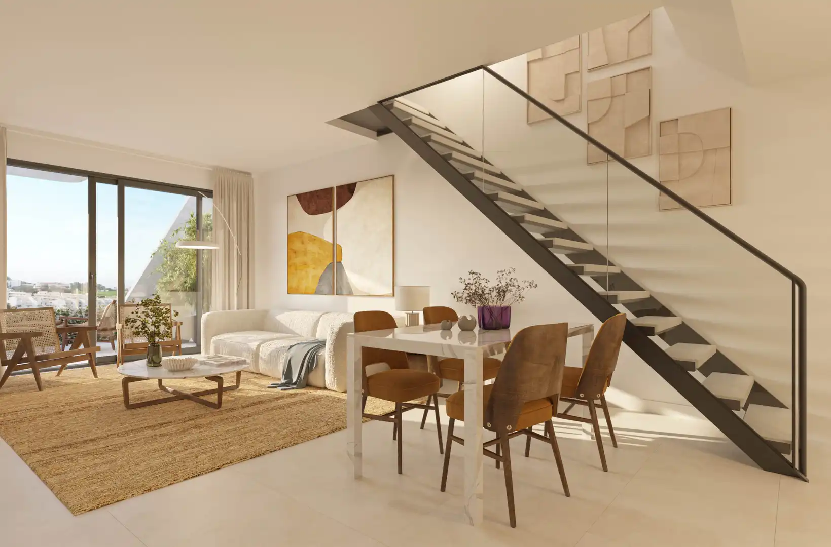 Ático con terraza en venta en El Faro de Calaburra - Chaparral, imagen 3