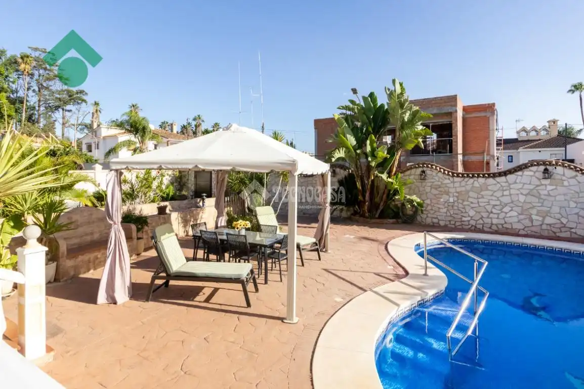 Terraza de Casa o chalet en venta en Rincón de la Victoria con Aire acondicionado, Terraza y Piscina